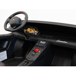 Auto Lamborghini Aventador SV na akumulator dla 2 dzieci Biały