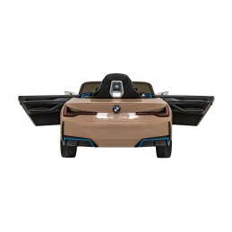Autko BMW i4 na akumulator dla dzieci Złoty