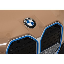 Autko BMW i4 na akumulator dla dzieci Złoty