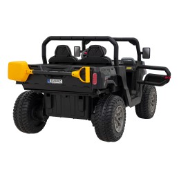 Auto Pick-Up Speed 900 dla dzieci Czarny + Napęd 4x4 + Ruchomy kiper