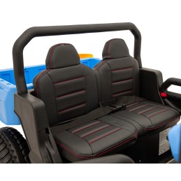 Auto Pick-Up Speed 900 dla dzieci Niebieski + Napęd 4x4 + Ruchomy kiper + Bagażnik + Pilot + Łopatka + Audio LED