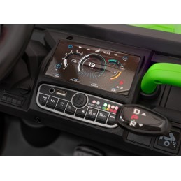 Auto Pick-Up Speed 900 dla dzieci Zielony + Napęd 4x4 + Ruchomy kiper + Bagażnik + Pilot + Łopatka + Audio LED