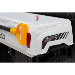 Auto Pick-Up Speed 900 dla dzieci Biały + Napęd 4x4 + Ruchomy kiper + Bagażnik + Pilot + Łopatka + Audio LED