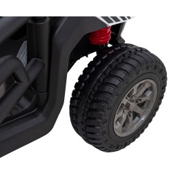 Auto Pick-Up Speed 900 dla dzieci Biały + Napęd 4x4 + Ruchomy kiper + Bagażnik + Pilot + Łopatka + Audio LED