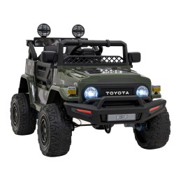 Toyota FJ Cruiser dla dzieci Moro + Pilot + Napęd 4x4 + Audio LED + EVA + Wolny Start