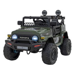 Toyota FJ Cruiser dla dzieci Moro + Pilot + Napęd 4x4 + Audio LED + EVA + Wolny Start