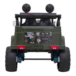 Toyota FJ Cruiser dla dzieci Moro + Pilot + Napęd 4x4 + Audio LED + EVA + Wolny Start