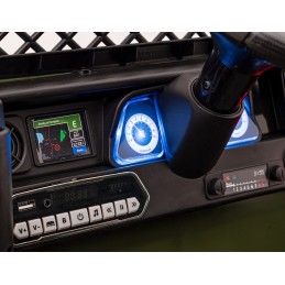 Toyota FJ Cruiser dla dzieci Moro + Pilot + Napęd 4x4 + Audio LED + EVA + Wolny Start