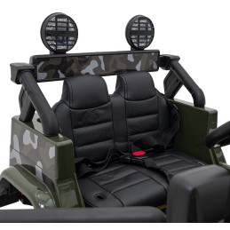 Toyota FJ Cruiser dla dzieci Moro + Pilot + Napęd 4x4 + Audio LED + EVA + Wolny Start