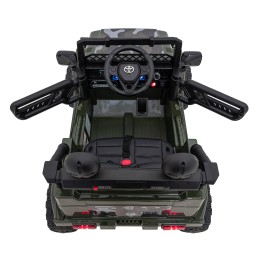 Toyota FJ Cruiser dla dzieci Moro + Pilot + Napęd 4x4 + Audio LED + EVA + Wolny Start