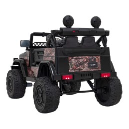 Toyota FJ Cruiser dla dzieci Czarna terenówka + Pilot