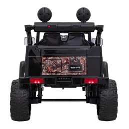 Toyota FJ Cruiser dla dzieci Czarna terenówka + Pilot