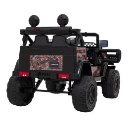 Toyota FJ Cruiser dla dzieci Czarna terenówka + Pilot