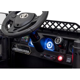 Toyota FJ Cruiser dla dzieci Czarna terenówka + Pilot