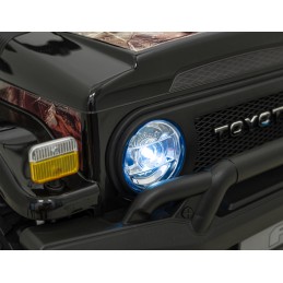 Toyota FJ Cruiser dla dzieci Czarna terenówka + Pilot