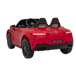 Pojazd Mercedes Benz AMG SL63 Czerwony