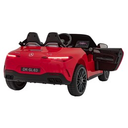 Pojazd Mercedes Benz AMG SL63 Czerwony