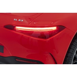 Pojazd Mercedes Benz AMG SL63 Czerwony