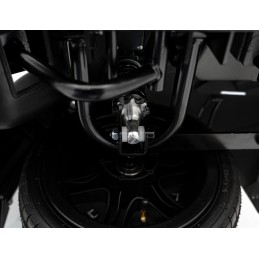 Lamborghini Aventador SV na akumulator dla 2 dzieci Niebieski + Silnik bezszczotkowy + Pompowane koła + Audio LED