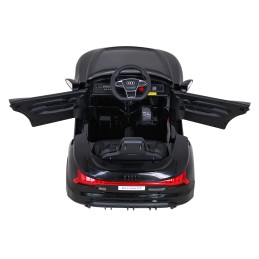 Audi RS E-Tron GT na akumulator Czarny + Pilot + Napęd 4x4 + Radio MP3 + LED + EVA