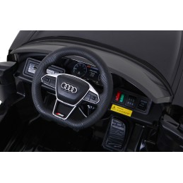 Audi RS E-Tron GT na akumulator Czarny + Pilot + Napęd 4x4 + Radio MP3 + LED + EVA