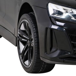 Audi RS E-Tron GT na akumulator Czarny + Pilot + Napęd 4x4 + Radio MP3 + LED + EVA