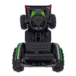 Koparka Traktor na akumulator dla dzieci Zielony + Ruchome Ramię Łyżka + Pilot + Wolny Start + Radio FM + LED