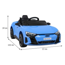 Audi RS E-Tron GT na akumulator Niebieski + Pilot + Napęd 4x4