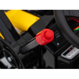 Koparka Traktor na akumulator dla dzieci Żółty + Ruchome Ramię Łyżka + Pilot + Wolny Start + Radio FM + LED