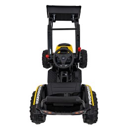 Koparka Traktor na akumulator dla dzieci Żółty + Ruchome Ramię Łyżka + Pilot + Wolny Start + Radio FM + LED