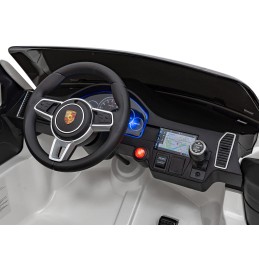 Porsche Cayenne S na akumulator dla dzieci Lakier Biały SUV + Pilot