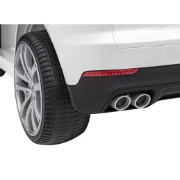Porsche Cayenne S na akumulator dla dzieci Lakier Biały SUV + Pilot