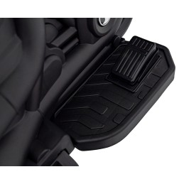 Motorek Chopper FASTER na akumulator dla dzieci Biały + Radio FM + Panel audio + LED