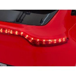 Aston Martin DBX na akumulator dla dzieci Czerwony + Pilot + EVA + Pasy + Wolny Start + Audio LED