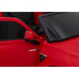 Aston Martin DBX na akumulator dla dzieci Czerwony + Pilot + EVA + Pasy + Wolny Start + Audio LED