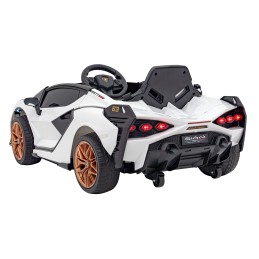 Lamborghini SIAN na akumulator dla dzieci Biały + Pilot + EVA + Wolny Start + Audio LED