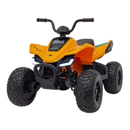 Quad McLaren Racing MCL 35 dla dzieci Pomarańczowy + Pilot + Wolny Start + EVA + Audio LED