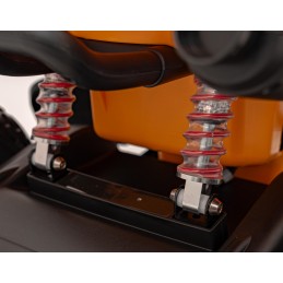 Quad McLaren Racing MCL 35 dla dzieci Pomarańczowy + Pilot + Wolny Start + EVA + Audio LED