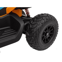 Quad McLaren Racing MCL 35 dla dzieci Pomarańczowy + Pilot + Wolny Start + EVA + Audio LED