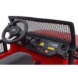 Auto terenowe OFF-ROAD 3.0 dla dzieci Czerwony + Pilot + Wolny Start + Pasy + Audio LED