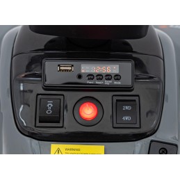 Quad McLaren Racing MCL 35 dla dzieci Szary + Pilot + Wolny Start + EVA + Audio LED