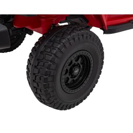 Auto terenowe OFF-ROAD 3.0 dla dzieci Czerwony + Pilot + Wolny Start + Pasy + Audio LED
