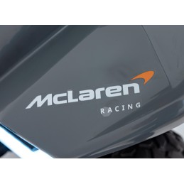 Quad McLaren Racing MCL 35 dla dzieci Szary + Pilot + Wolny Start + EVA + Audio LED