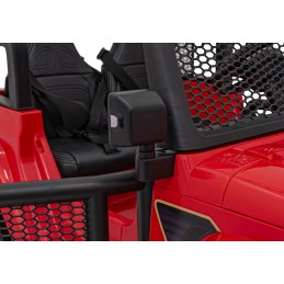Auto terenowe OFF-ROAD 3.0 dla dzieci Czerwony + Pilot + Wolny Start + Pasy + Audio LED