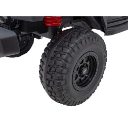Auto terenowe OFF-ROAD 3.0 dla dzieci Czarny + Pilot + Wolny Start + Pasy + Audio LED