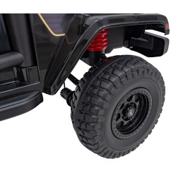 Auto terenowe OFF-ROAD 3.0 dla dzieci Czarny + Pilot + Wolny Start + Pasy + Audio LED
