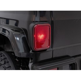 Auto terenowe OFF-ROAD 3.0 dla dzieci Czarny + Pilot + Wolny Start + Pasy + Audio LED