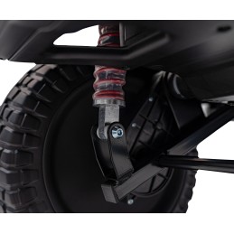 Auto terenowe OFF-ROAD 3.0 dla dzieci Czarny + Pilot + Wolny Start + Pasy + Audio LED