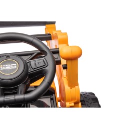 Pojazd Koparka JCB Żółty