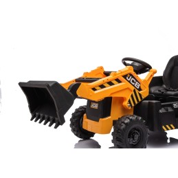 Pojazd Koparka JCB Żółty